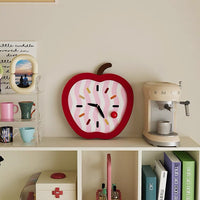 Horloge Murale Pomme Rouge