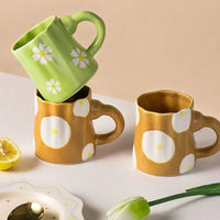 Mug en Porcelaine Fleurs