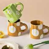 Mug en Porcelaine Fleurs