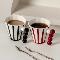 Tasse Café à Rayures