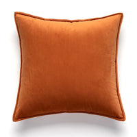 Housse de Coussin Tissé Orange