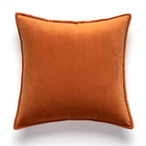 Housse de Coussin Tissé Orange