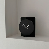 Horloge Design Noir