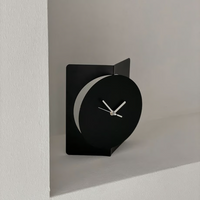 Horloge Design Noir