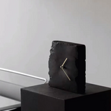 Horloge Cassée Wabi-Sabi en Résine