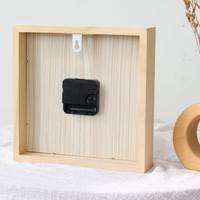 Horloge de Bureau en Bois