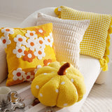 Housse de Coussin Marguerites Colorées
