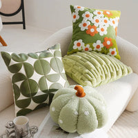 Housse de Coussin Marguerites Colorées