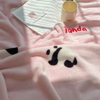 Plaid Kawaii Panda Rose