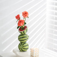Vase Sculptural Fruits Empilés