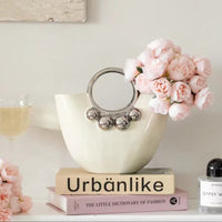 Vase de Table Design Sac à Main