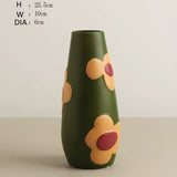 Vases Morandi avec Fleurs en Relief