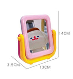 Miroir de Poche Double Face Bicolore